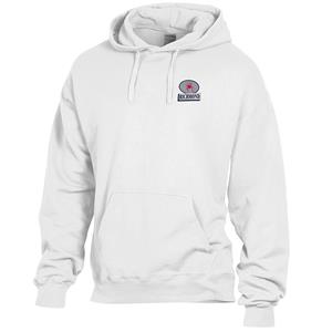 Comfort Wash Hoodie with Diner Mascot University of Richmond Spiders and Pick up Truck In White