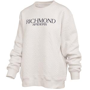 Image of Pressbox Champagne Brandberg Quilted Crew