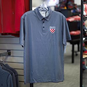 Antigua Rings Polo with University of Richmond Shield in Navy