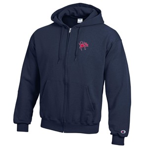 Champion Powerblend Full-Zip Back Graphic Hoodie - main view