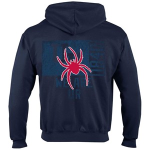 Champion Powerblend Full-Zip Back Graphic Hoodie -  1