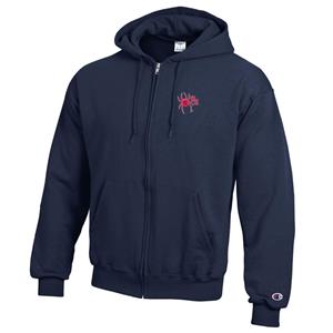 Champion Full Zip Back Mascot Hoodie - main view