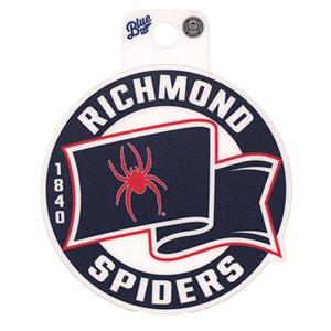 Image of Blue 84 Richmond Mascot Spiders Flag Round Sticker