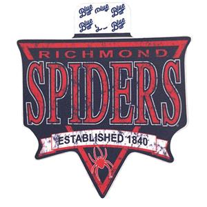 Image of Blue 84 Richmond Spiders Est. 1840 Mascot Sticker