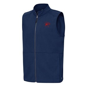 Antigua Step Up Full-Zip Vest -  navy