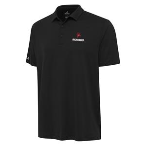 Image of Antigua Polo Mascot Richmond Embroidery in Black