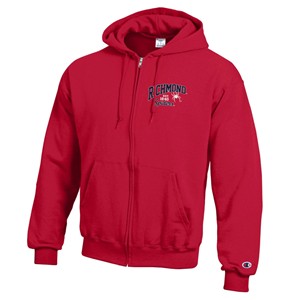Champion Full Zip Chest Mascot Hoodie - main view