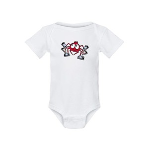 FREEDOM WEAR INFANT HANK ONESIE -  white