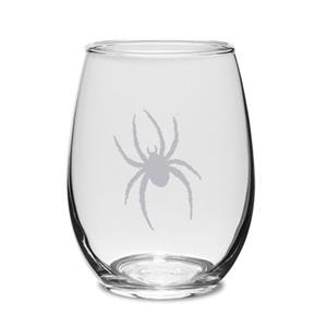 Image of Stemless Wine Glass with Mascot
