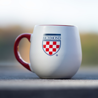 R F S J Welcome Mug with Crest in Red