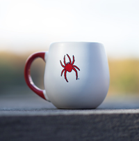 R F S J Welcome Mug with Mascot in Red
