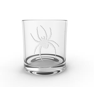 R F S J Glass with Mascot Etched - main view