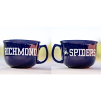 Soup Mug 24oz with Richmond Mascot Spiders