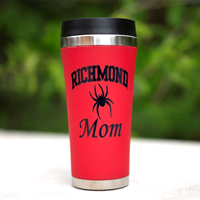 R F S J Richmond Mascot Mom 16oz Tumbler in Red