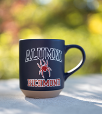 R F S J Alumni Mascot Richmond Double Sided Mug in Navy
