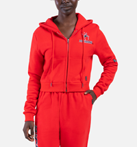 Hype and Vice Ladies Hoodie with Mascot Richmond