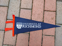 Shield University of Richmond Wool Felt Pennants 15 Inch