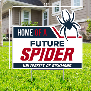 Lawn Sign Home of a Future Spider - main view