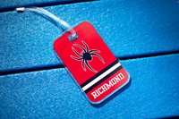 Image of Color Shock Bag Tag with Mascot Richmond