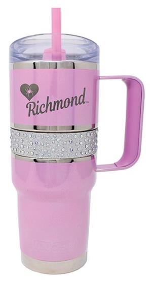 Image of Nordic Richmond Heart Mascot Rhinestone Band 32oz Tumber