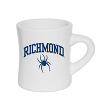White Richmond Mascot Diner Mug