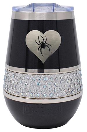 Image of Nordic Heart Mascot Rhinestone 12 oz Tumbler