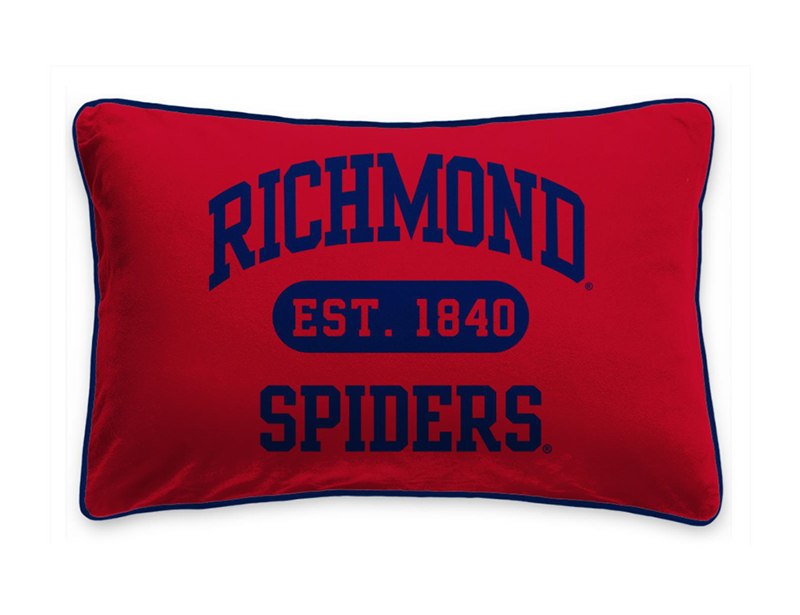 Spirit Products Pillow with Richmond EST 1840 Spiders 14x22 (SKU 112602401083)