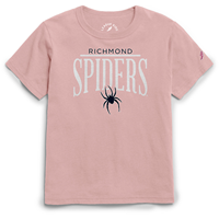League Kids Youth Tumble Tee with Richmond Spiders Mascot Dusty Rose
