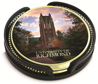 Jardine Set of Two Coasters with Boatwright Library Tower