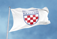 University of Richmond Crest Flag