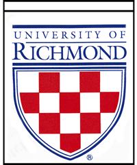 University of Richmond Shield Home Banner Two Sided