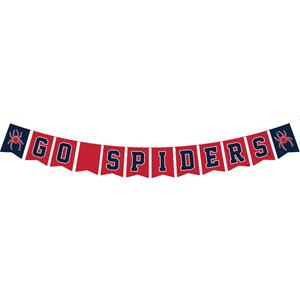 Spirit String Banner - Go Spiders Mascot