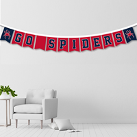 Spirit Products Banner String - Go Spiders Mascot