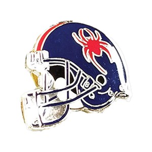 Spiders Football Helmet Pin - main view