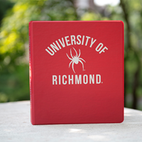 University of Richmond One Inch Binder in Red