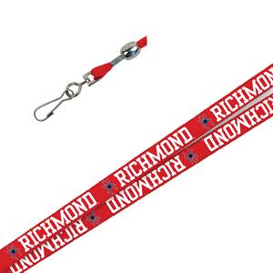 Image of Lanyard with Mascot Richmond in Red