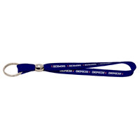 Lanyard Wristlet with Mascot Richmond in Navy