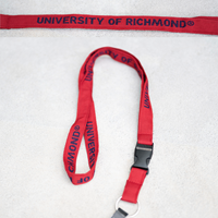 MCM Lanyard with University of Richmond in Red