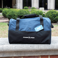MCM  Duffle Bag with Richmond Mascot Spiders in Navy