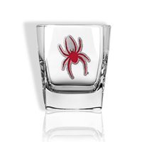 Jardine Whiskey Glass with Mascot Emblem