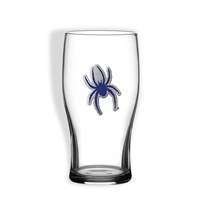 Jardine Pub Glass with Mascot Emblem