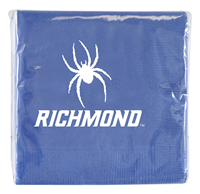 Spirit Products Napkins with Mascot Richmond in Navy