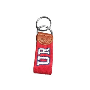 Smathers & Branson Knitted Keychain -  redbrown
