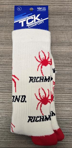 TCK Comfort Richmond Mascot in Navy and Red Socks