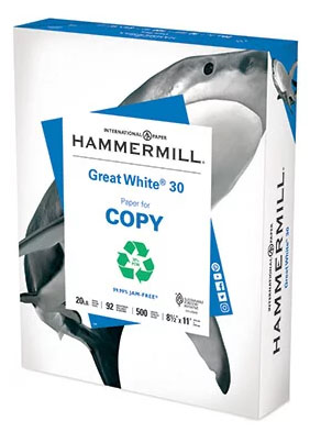 Hammermill White Printing Paper