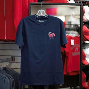 Freedom Wear Co Tee with Mascot UR on Left Chest in Navy