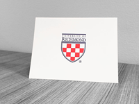 Set of 10 Blank Cards with Envelopes University of Richmond Crest