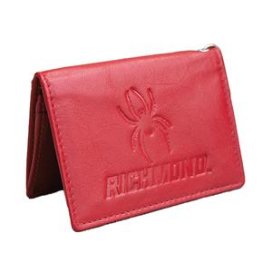 Jardine Embossed Mascot Richmond Snap ID Holder in Red
