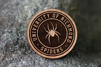 Timeless Etchings Alder Magnet with University of Richmond Mascot Spiders