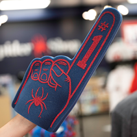 Richmond Spiders # 1 Foam Finger in Navy